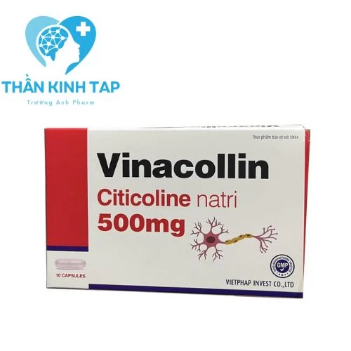Vinacollin 500mg - Tăng cường lưu thông máu, cải thiện trí nhớ